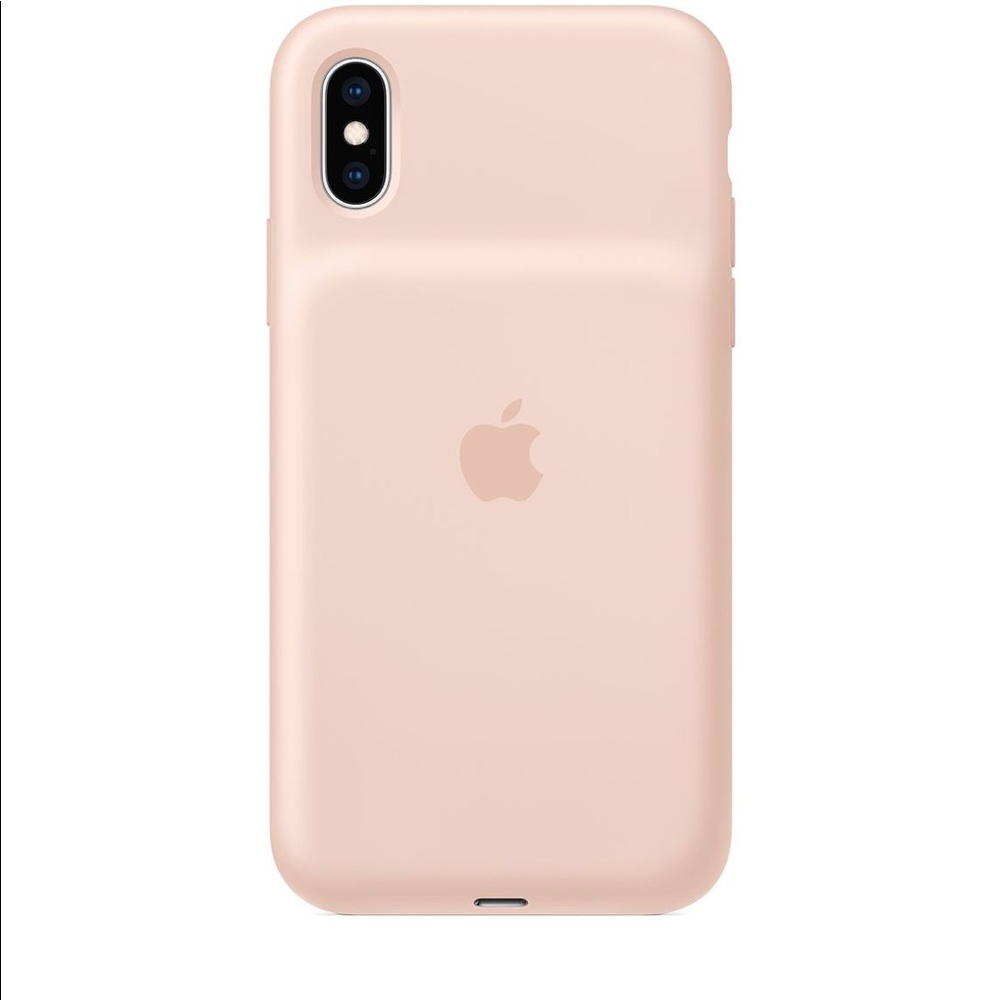 iPhone XS Smart Battery Case - Pink Sand